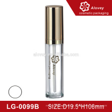 Durable plástico profissional lábio gloss cosméticos tubo